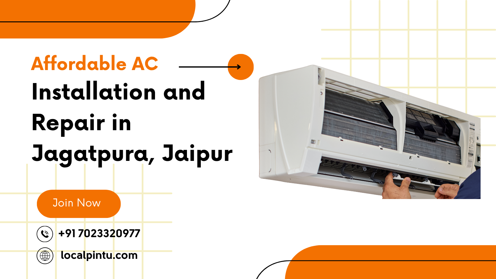 Affordable AC Installation and Repair in Jagatpura, Jaipur