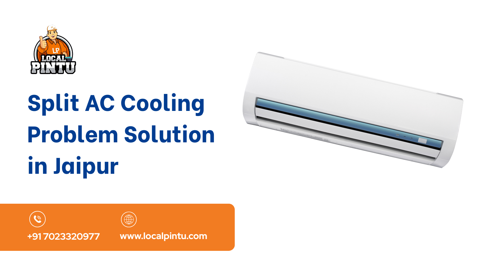 Split AC Cooling Problem Solution in Jaipur