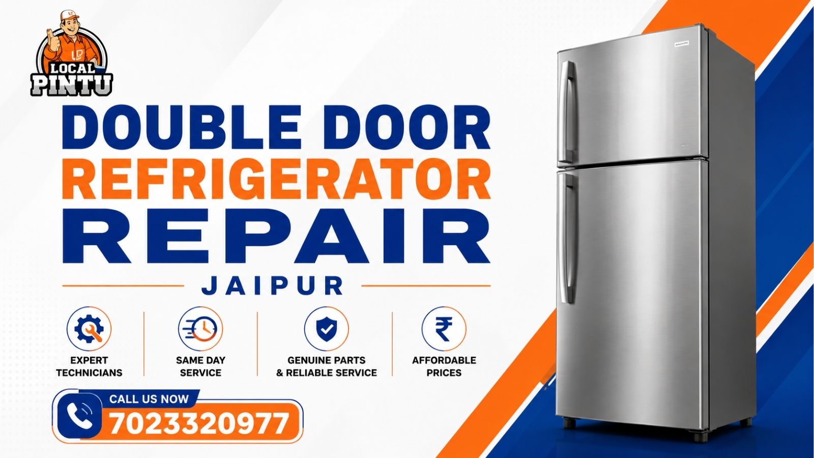 Double Door Refrigerator Repair Jaipur
