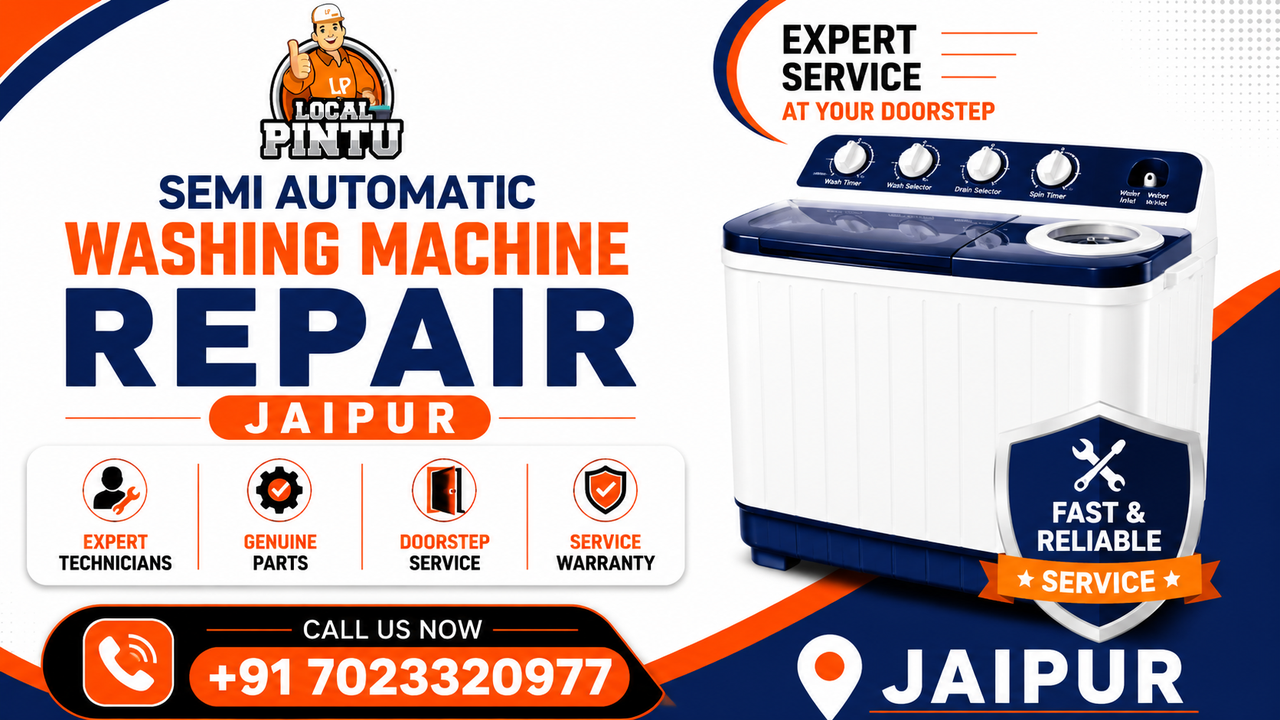 Semi Automatic Washing Machine Repair Jaipur