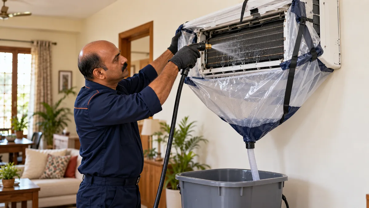 AC Jet Service Near Me in Jaipur: What the Visit Should Include