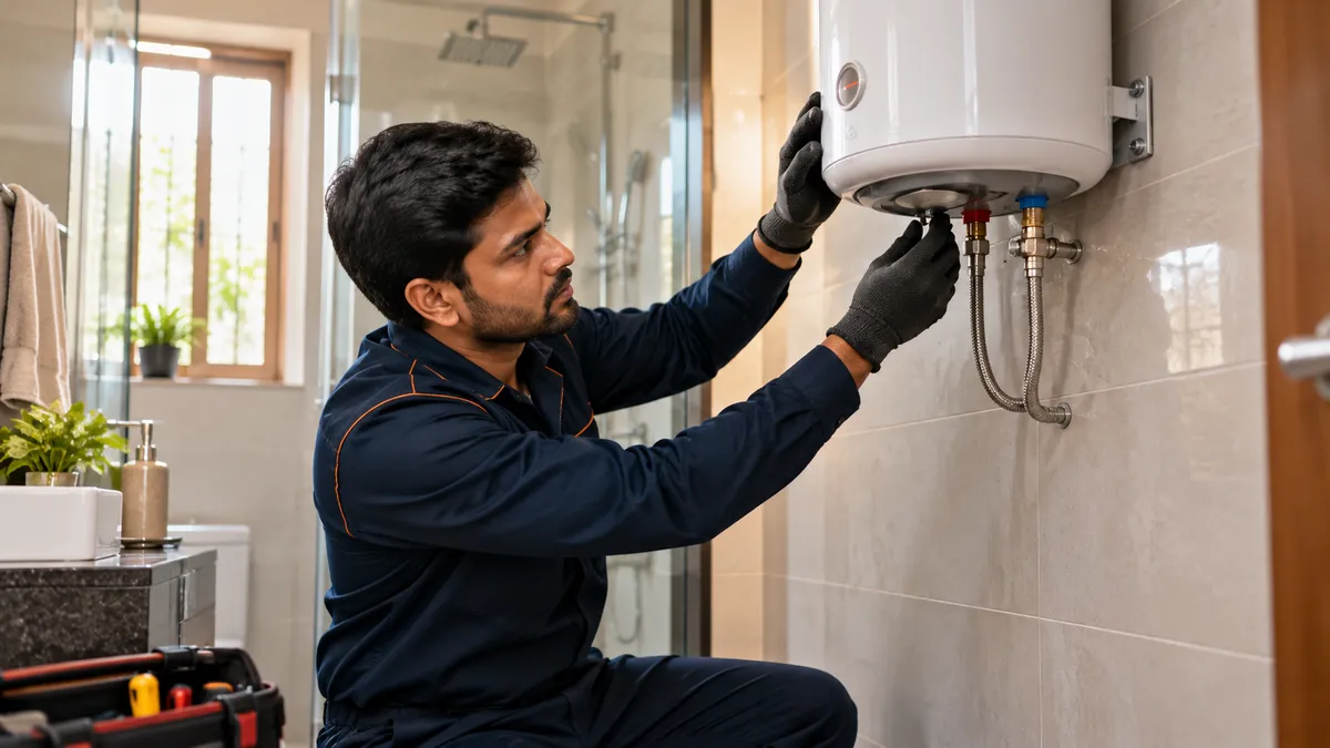 Geyser Installation in Jaipur: A Homeowner?s Booking Checklist