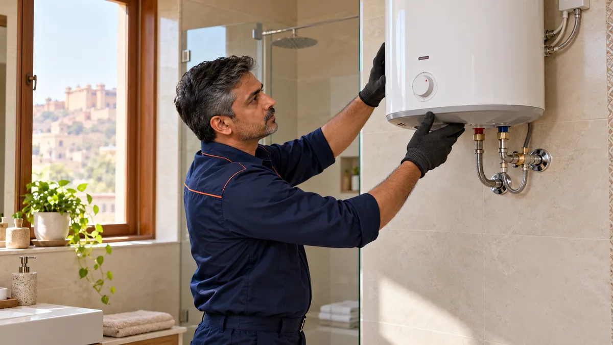 Geyser Service in Jaipur Before Winter: Booking and Inspection Guide