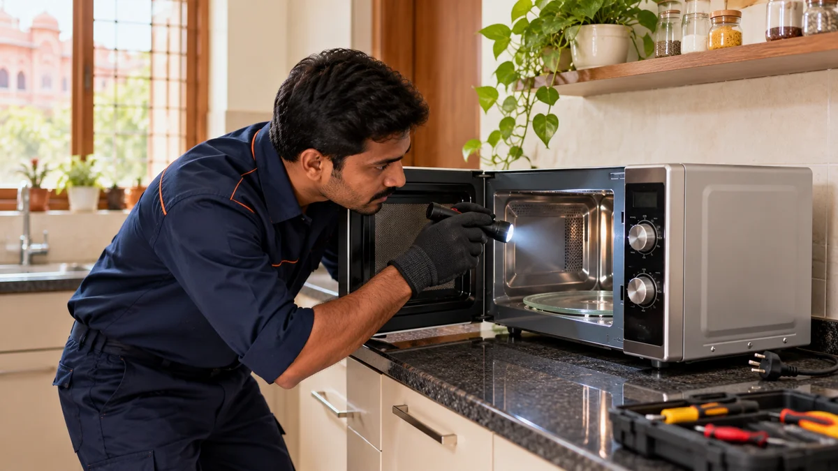 Microwave Sparking? When to Stop and Book Repair in Jaipur