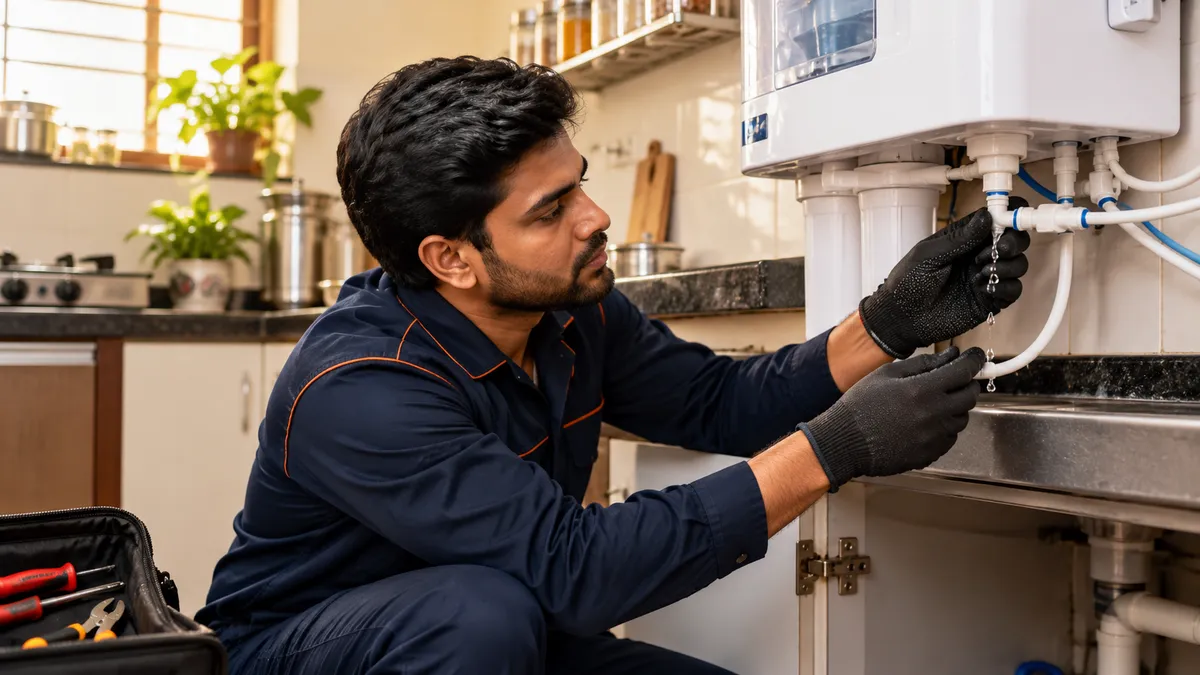RO Water Purifier Leaking? What to Tell Your Jaipur Technician