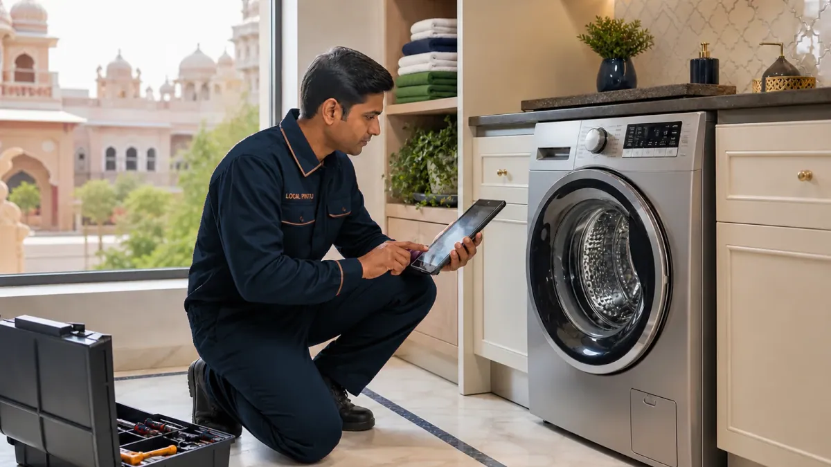 Washing Machine Not Draining? A Safe Checklist for Jaipur Homes