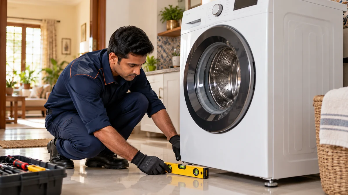 Washing Machine Shaking During Spin? Jaipur Repair Checklist
