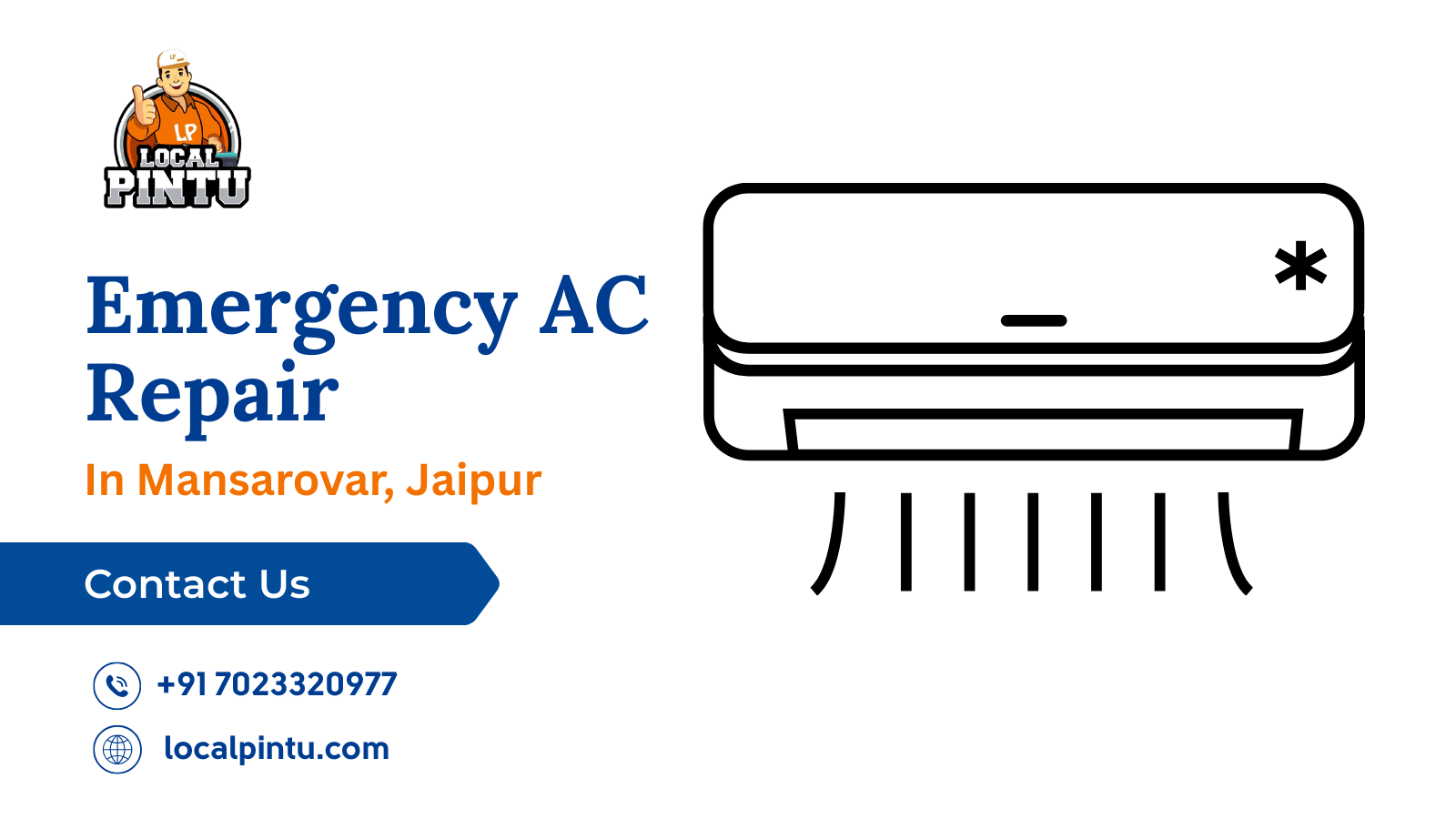Emergency AC Repair In Mansarovar, Jaipur 