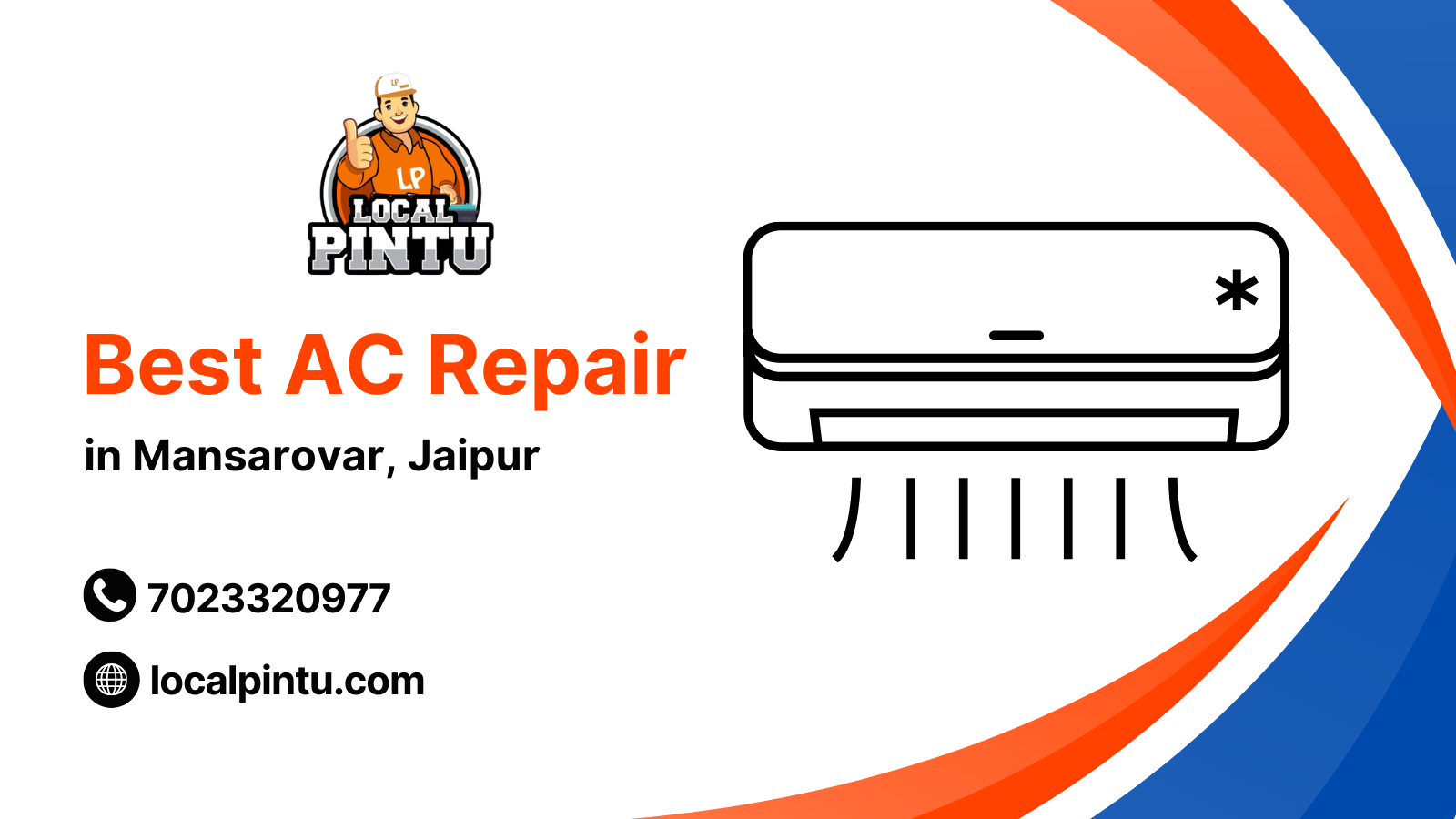 Best AC Repair in Mansarovar, Jaipu